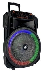 KTS-1666 15 İnch Bluetooth Trolley Karaoke Speaker