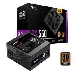 Ruix GX550 550 Watt 80+ Bronze Power Supply