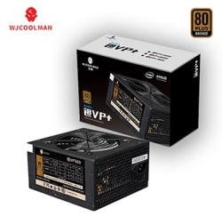 WjCoolman VP600 80+ Bronze 600 Watt Power Supply