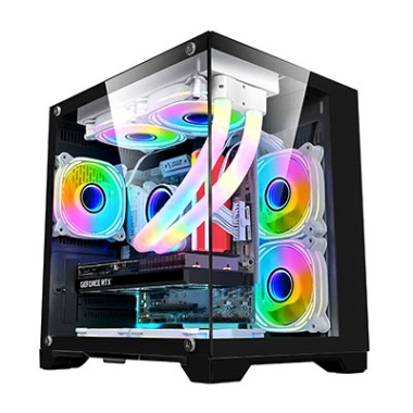 LC-10 M-Atx Aquarium Case Black