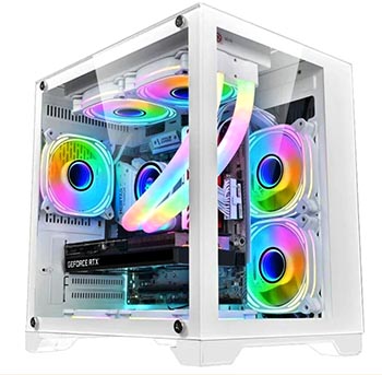 S06 M-Atx Aquarium Case White