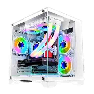 LC-10 M-Atx Aquarium Case White