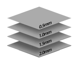 HY100-2 Thermal Pad Gray 10x10x1.5sm