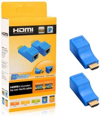 Hdmi Extender with Lan cable (30m Support)