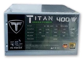 Power Supply Titan 400 Watt
