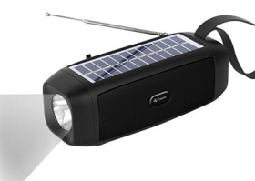 Kisonly Sc10 Bluetooth Speaker (Solar Panel + Ledlight)