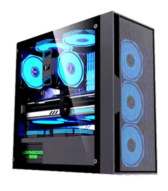 LovingCool LC-60 Atx Gaming Case (Black)