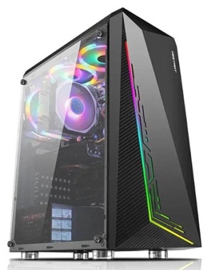 Hestart Blade Atx Gaming Case (Black)
