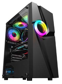 Ruix Storm Atx Gaming Case (Black)