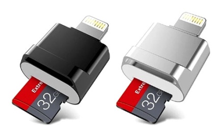 Lightining to USB & MicroSD Card Otg Converter