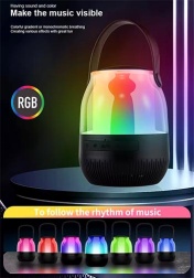 Kisonly LP-6S Bluetooth Speaker + Night Bulb