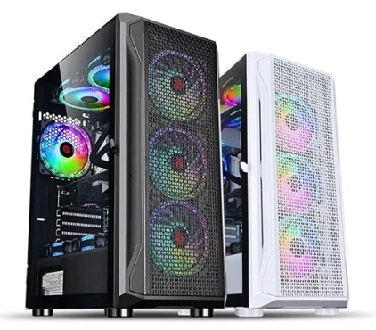 WjCoolman Widebody E-Atx Gaming Case (White)