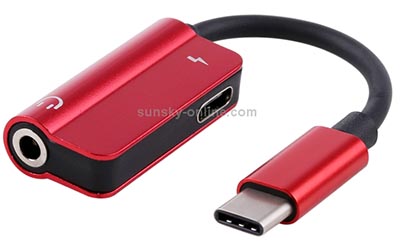 Type-C to Aux and Type-C Converter Color