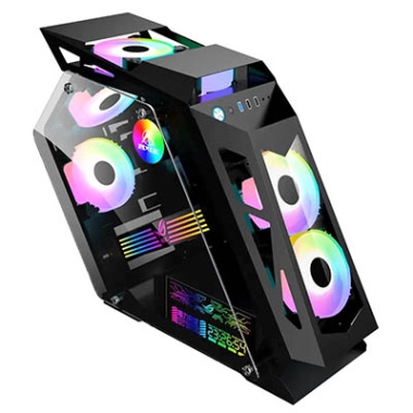LC-68 Black M-Atx Gaming Case