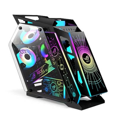 LC-68S+ Rog Stlye M-Atx Gaming Case Black