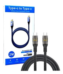 Type C Usb3.2 20 Gbps 4K Ultra Speed Cable 2M