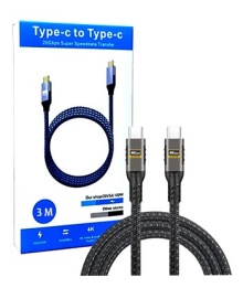 Type C Usb3.2 20 Gbps 4K Ultra Speed Cable 3M