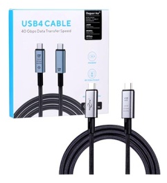 Type C Usb4 40 Gbps Ultra Speed Cable