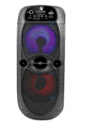 KTX-1526 4 inch Dual Bluetooth Karaoke Speaker