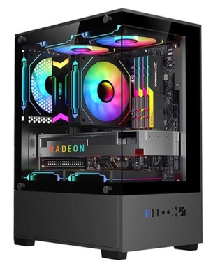 Fox T09 Aquarium M-Atx Case
